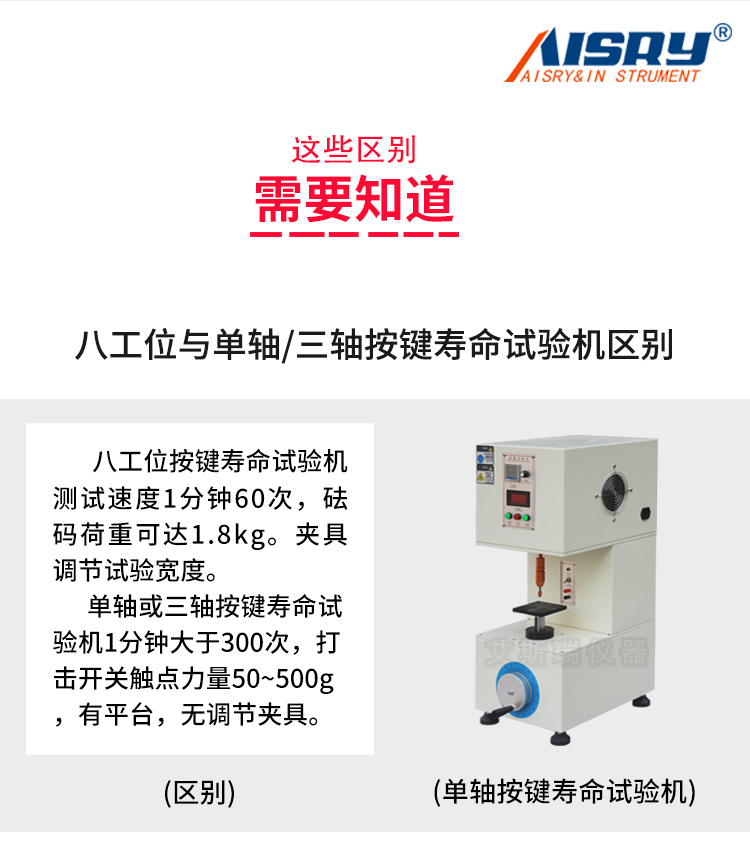 工位按键寿命试验机