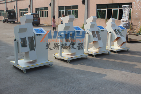 利用机械强度试验的双滚筒跌落试验机