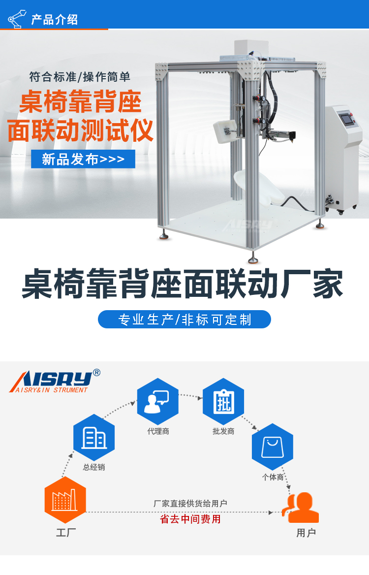 靠背耐久性试验机